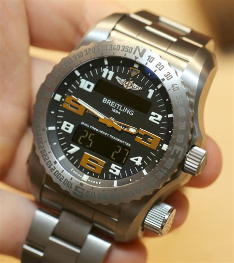 breitling emergency watches|Breitling watch with emergency beacon.